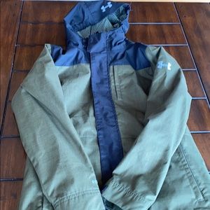 thick winter coat